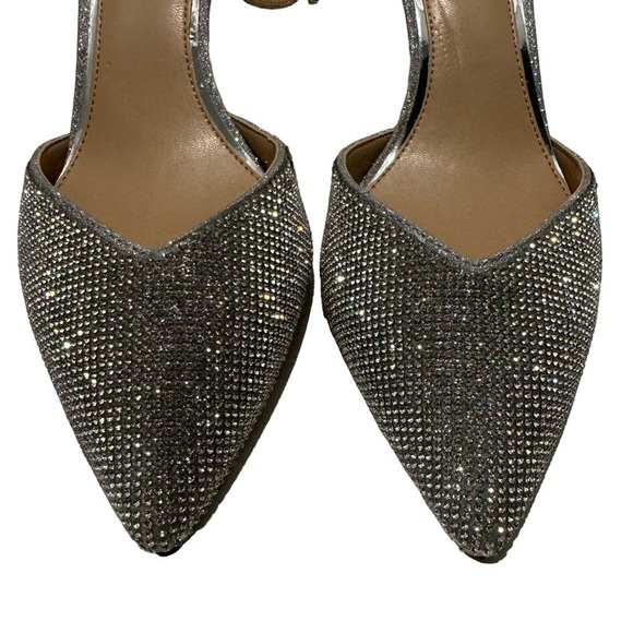 JEWEL BADGLEY MISCHKA NWOB $129 Georgina Ankle Strap Heels Size 8.5 - Picture 10 of 10